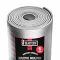 Sealtech Heavy Duty 5mm Reflective Insulation Roll Soundproofing Thermal Shield Use 24 in. X 50 ft ST-301-24X50